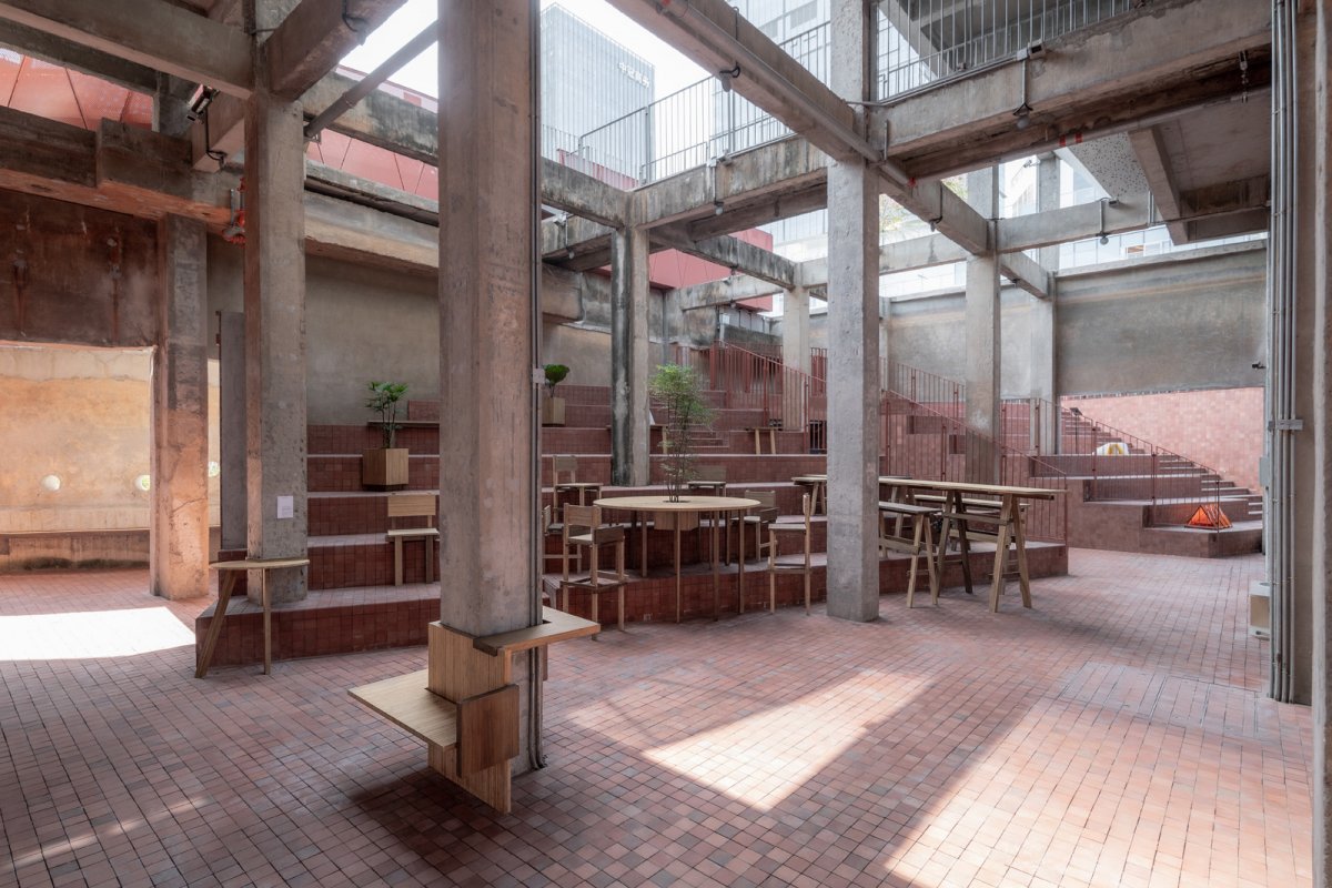 YinjiSpace B.L.U.E. Architecture Studio x Symbiotic Urban Furniture